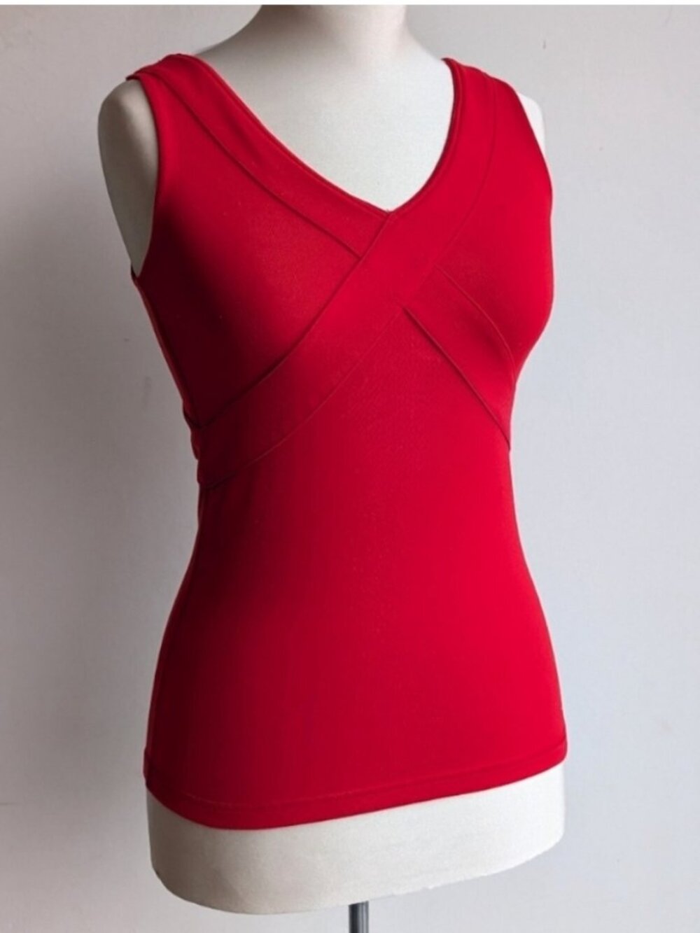 Lululemon Red Wrap Tank Top